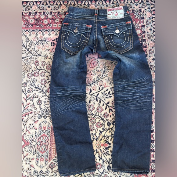 True Religion Joey Super T Row 33 Seat 30 Men's Blue Jeans Size